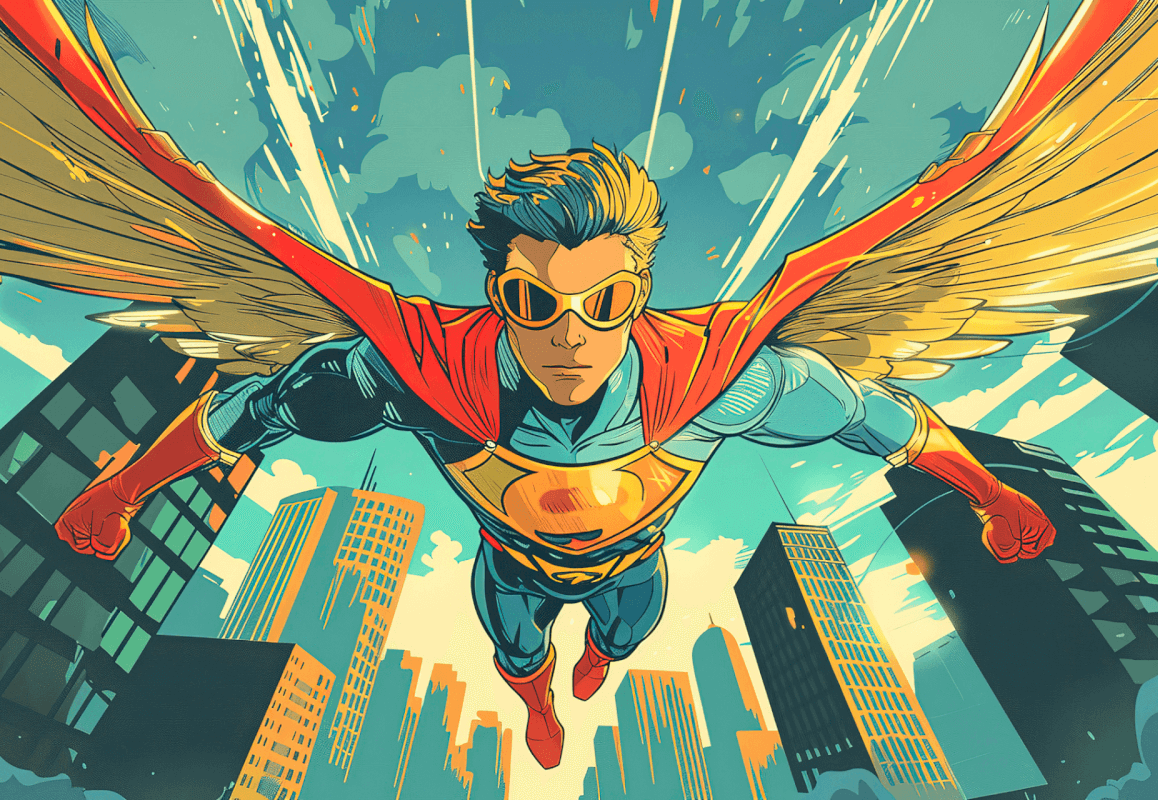 super hero kids night