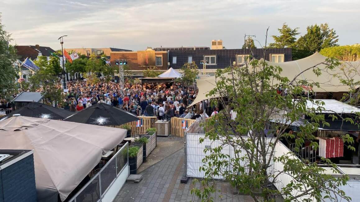 VrijMiBo feesttent overdag